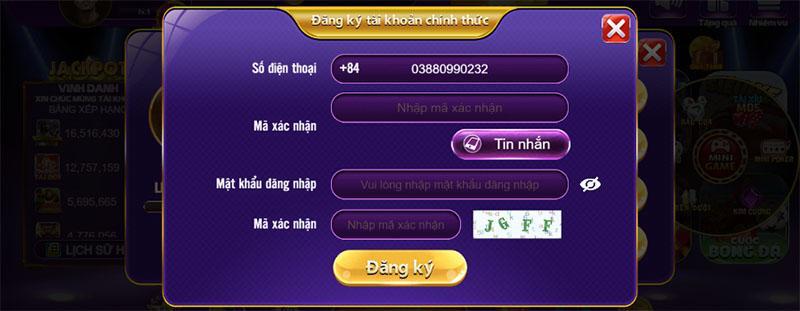 Các bước đăng ký Fruits Classic đơn giản