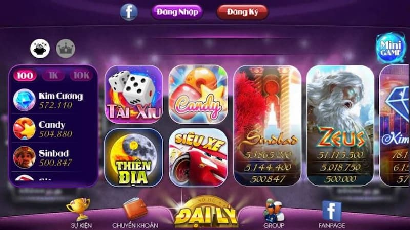 Mini Game tại Boa club